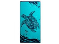 DecoKing Luksuzna brisača za plažo DecoKing TURTLE, 90 x 180 cm