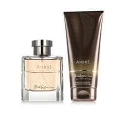 Baldessarini Ambré darilni set toaletna voda 50 ml + gel za prhanje 200 ml za moške