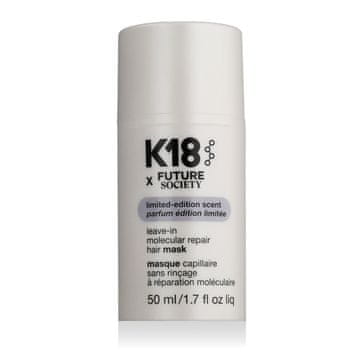 K18 x Future Society Leave-In Molecular Repair Hair Mask obnovitvena in revitalizacijska maska za poškodovane lase
