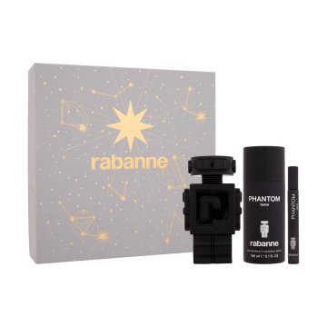 Paco Rabanne Phantom darilni set parfum 100 ml + dezodorant 150 ml + parfum 10 ml za moške