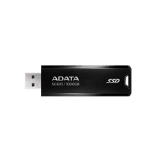A-Data SC610 zunanji SSD disk, USB 3.2 Gen2, 1TB (SC610-1000G-CBK/RD)