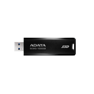 A-Data SC610 zunanji SSD disk, USB 3.2 Gen2, 1TB (SC610-1000G-CBK/RD)
