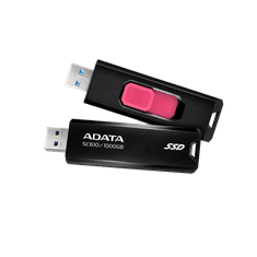 A-Data SC610 zunanji SSD disk, USB 3.2 Gen2, 1TB (SC610-1000G-CBK/RD)