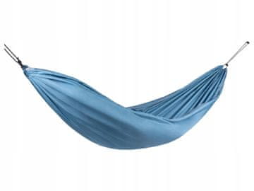 shumee Turistična viseča mreža ROCKTRAIL v MODRI prevleki, največja nosilnost 110 kg, 255x150 cm