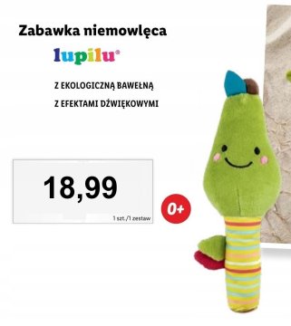 shumee Piskajoča igrača za dojenčke LUPILU 0+
