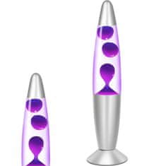 Verkgroup Dekorativna magma lava svetilka vijolična