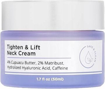 shumee Nobeka Premium krema za učvrstitev vratu - 4% cupuacu, hialuronska kislina