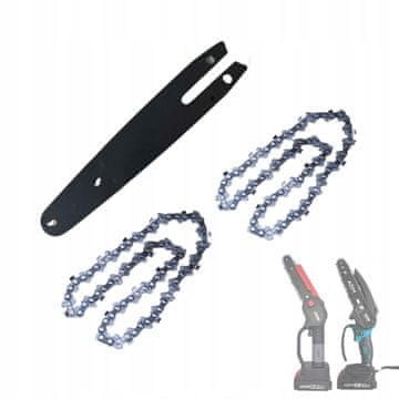 shumee Komplet vodil ADM + 2 univerzalni 6-palčni verigi za električno žago