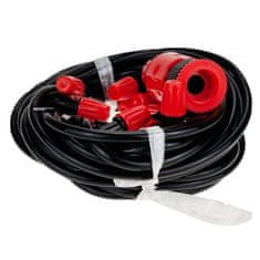 shumee Komplet za namakanje rastlin, vrtna vodna zavesa 10 m, pršilnik