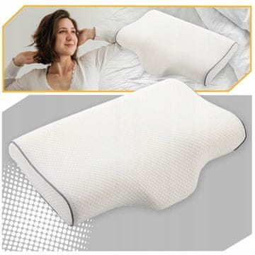 shumee ORTOPEDSKA SPALNA BLAZINA | SPOMINSKA PENA | 62 x 34 cm | ZA ZAHTEVNE LJUDI