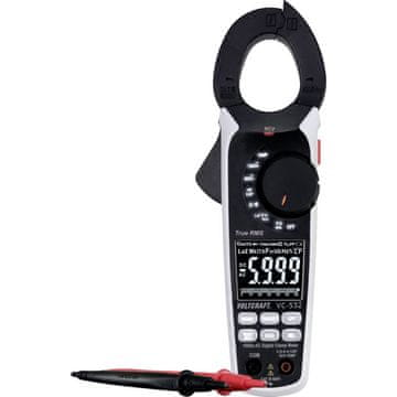 Voltcraft VC-532 tokovne klešče digitalni CAT III 600 V Prikaz (štetje): 6000