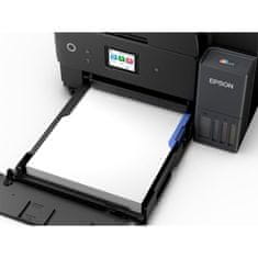Epson EcoTank L6390 MFP večnamenski brizgalni tiskalnik, črn (C11CL40405)