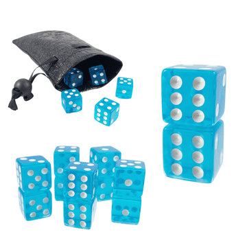 shumee Sky City RPG kocke Šesterokotne D6 1,6 cm
