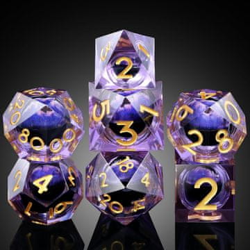 shumee Komplet 7 epoksi kock za RPG Dragon Prophecy