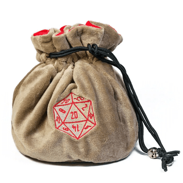 shumee Torba Game Master's - rjava za kocke in kovance 31,5 x 11 cm