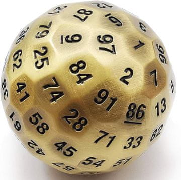 shumee RPG kocke Ball of Destiny Metal Hundred-Sided Dice K100