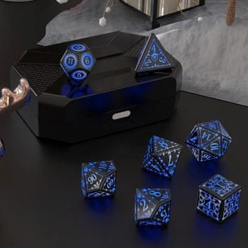 shumee RPG kocke Podvodni svetilki komplet 7 svetlečih LED kock