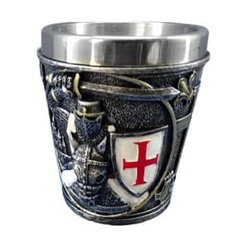 shumee Epski templjarski kozarec iz nerjavečega jekla 60 ml