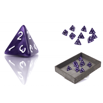 shumee RPG kocke Dark Power štiristranske D4