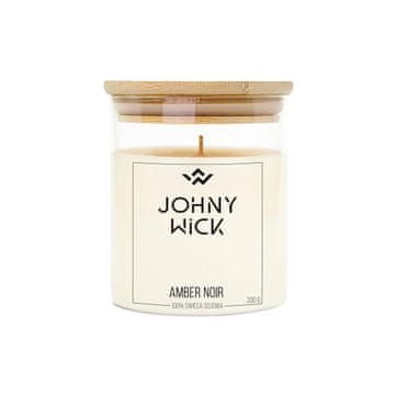 shumee Dišeča sojina sveča - Amber Noir 300g