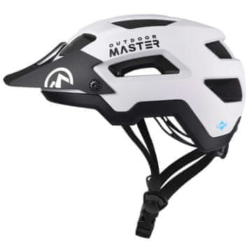 Outdoor master MTB Kolesarska čelada RHINO Rider ERT, White