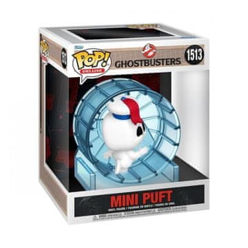 Funko POP DELUXE Ghostbusters mini puft on hamster wheel