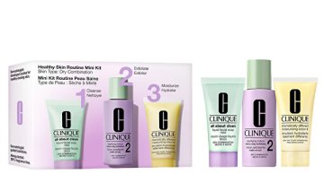 Clinique Darilni set za suho do mešano kožo Mini Kit Routine