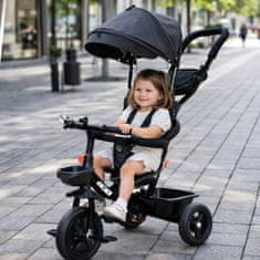 Aga Večnamensko trikolesno kolo MR1469 Črna