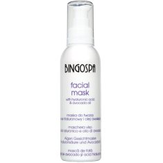 shumee BINGOSPA maska za obraz s hialuronsko kislino in avokadovim oljem