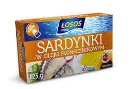 shumee SONČNIČNO OLJE ZA LOSOS, SARDINO 125 G
