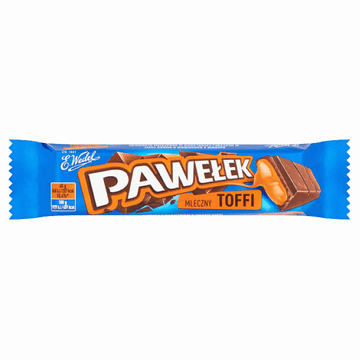 shumee PAWEŁEK TOFFEE PLOŠČICA 45G WEDEL