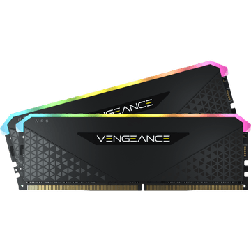 Corsair VENGEANCE RGB RS 32GB (2 x 16GB) DDR4 DRAM 3200MHz PC4-25600 CL16, 1.2V/1.35V