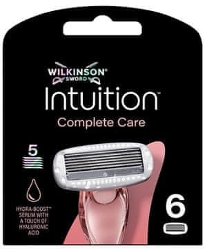 Wilkinson Sword Nadomestne glave Intuition Complete 6 kosov