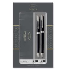 Parker Darilni set sonnet duo črno srebrn