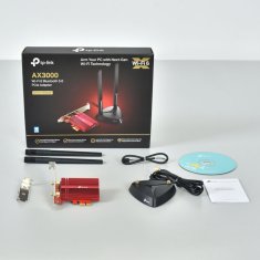 TP-Link Archer TX3000E AX3000 Wi-Fi6 Bluetooth5.0 PCI express 2402Mbps(5GHz)+574Mbps(2,4GHz) adapter
