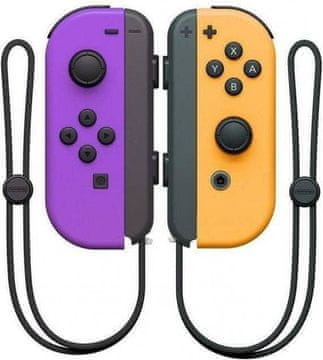 Nintendo SWITCH JOY-CON PAIR neon purple/neon orange