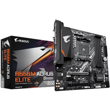 Gigabyte B550M AORUS ELITE, DDR4, SATA3, USB3.2Gen1, HDMI, AM4 mATX