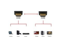 Ewent Kabel Ultra High Speed HDMI 2.1, 8K 60Hz, M/M, Ethernet, 1m, črn, EC1320