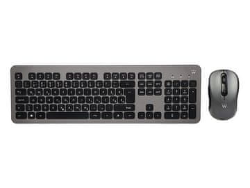 Ewent Tipkovnica in miška Wireless Scissor Keyboard and Mouse, USB, SLO