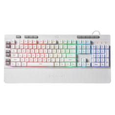 Redragon SHIVA K512 RGB WHITE tipkovnica bele barve