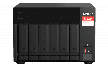 QNAP NAS strežnik za 6 diskov, 8GB ram, 2,5Gb mreža