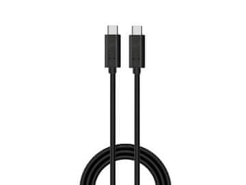 Ewent Kabel USB-C v USB-C, USB 3.2 Gen2, 20Gbps, 100W, 4K @ 60Hz, 1m, črn