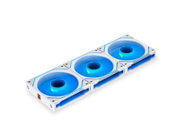 Lian Li Ventilator za ohišje Lian Li UNI FAN SL-INFINITY 120 ARGB PWM 120mm, 3 Pack + kontroler, bel