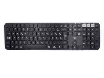 Ewent Tipkovnica Multi-connect Wireless, Bluetooth, USB, SLO