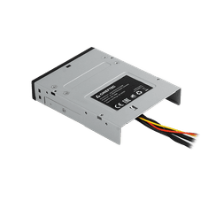 Chieftec all-in-one čitalec kartic 4x USB 3.2 Gen1 TypeA/C QC3.0 3,5" panel