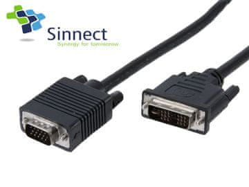 Sinnect ADAPTER KABEL DVI Analog / VGA 1,80m (15.201)