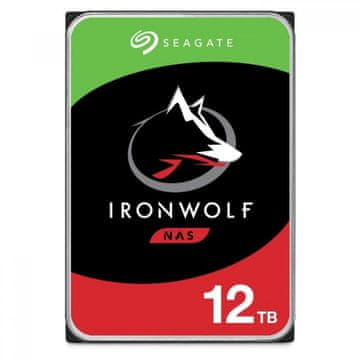 WD Seagate NAS 12TB 7200 trdi disk SATA 3, 256MB IronWolf