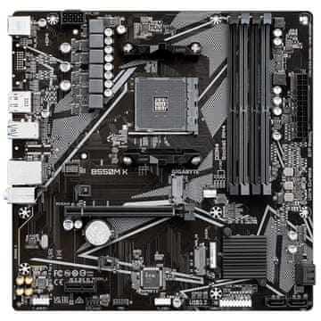Gigabyte B550M K AM4 DDR4 MicroATX osnovna plošča