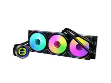 Lian Li Komplet za tekočinsko hlajenje AIO Liquid Cooler Lian Li GALAHAD II Trinity 360 SL-INF, ARGB, črn