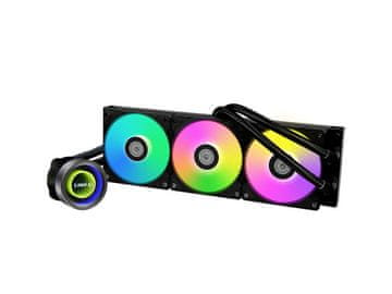 Komplet za tekočinsko hlajenje AIO Liquid Cooler Lian Li GALAHAD II Trinity 360, ARGB, črn